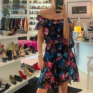 Tanya Taylor Floral Dress
